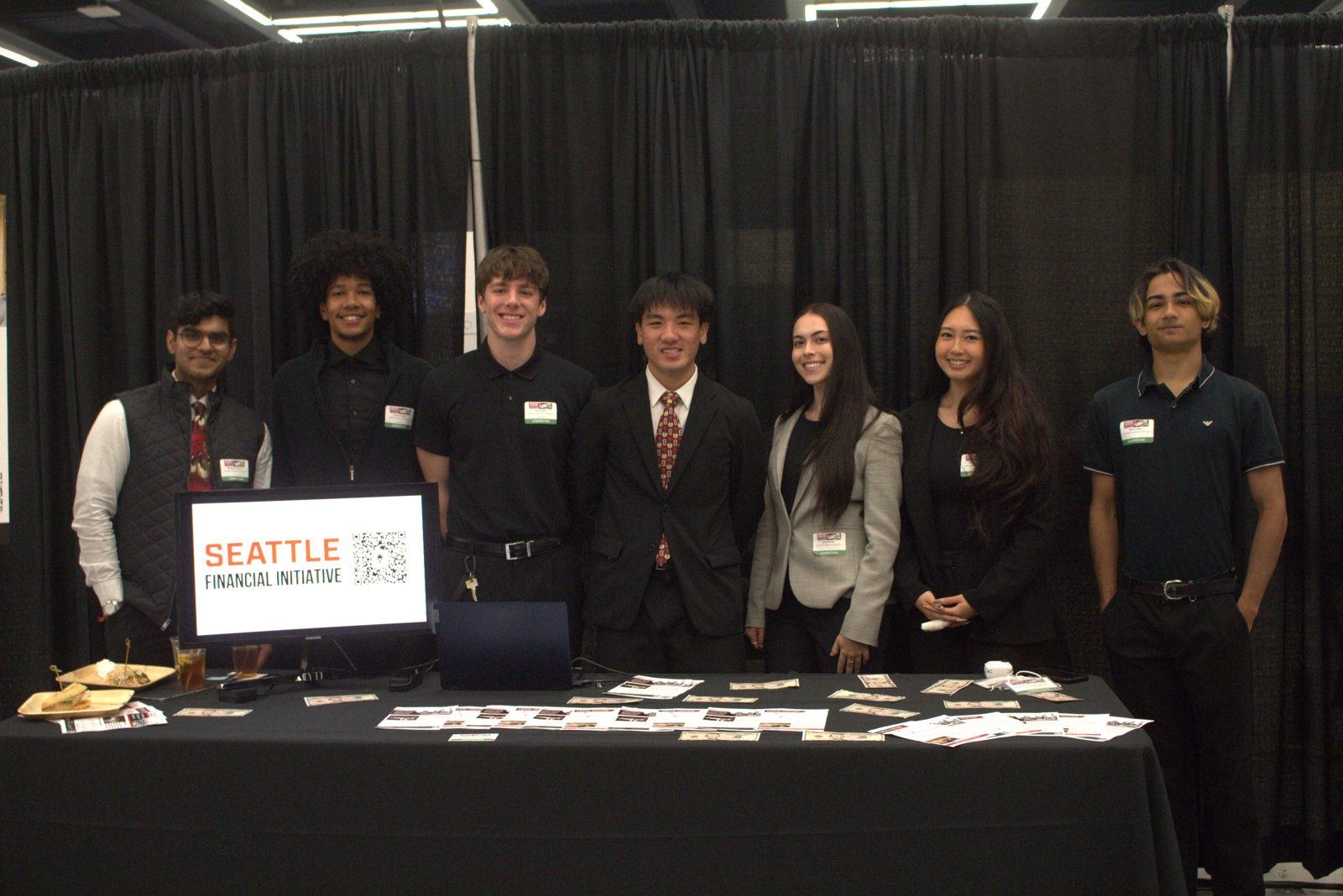The SUCUI team at an event, alternate view